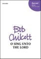 O Sing Unto the Lord SATB choral sheet music cover